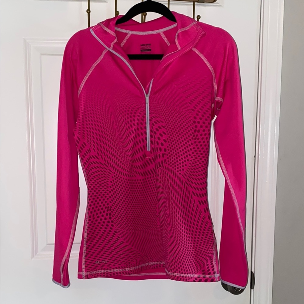 Nike Women's Pink Long Sleeve Top
